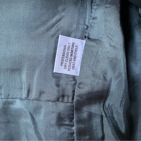 Rebecca Taylor Brown Blazer Tie Front Y2K - Picture 10 of 13